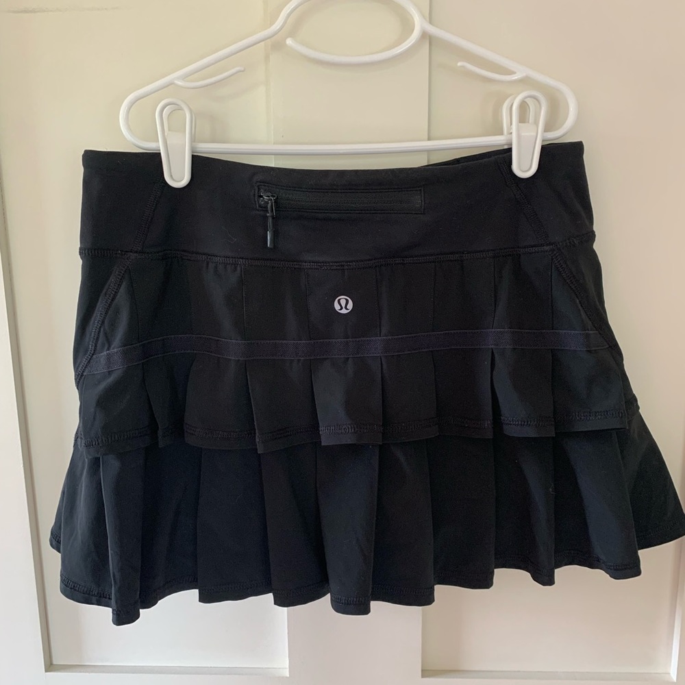 Black Lululemon Pace Setter Skort Size 4